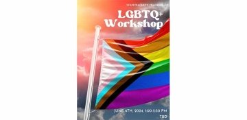 LGBTQ+ workshop banner