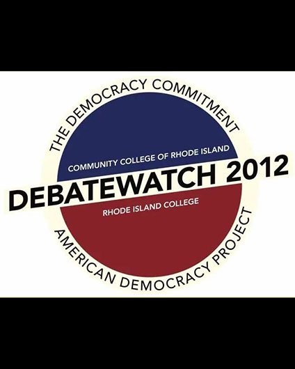 Debate Watch 2012: The Democracy Commitment, American Democracy Project | CCRI & RIC