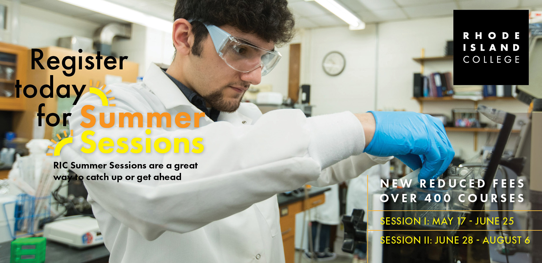 Summer Sessions 2021 Rhode Island College