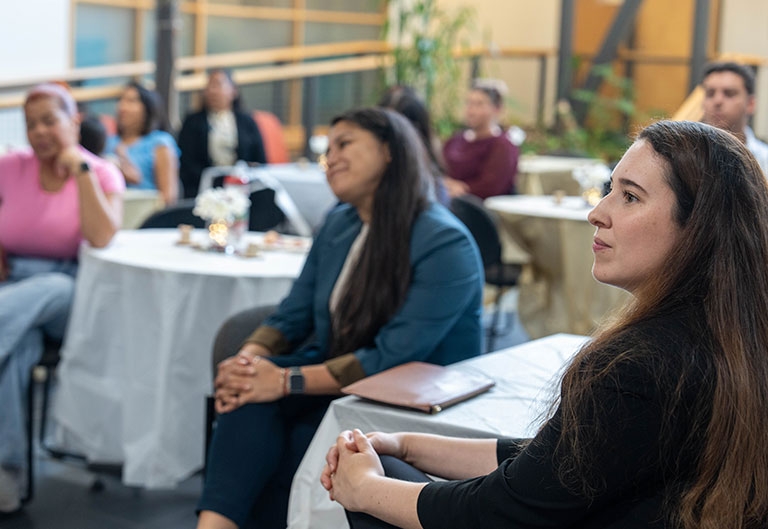 Center of Excellence social work students