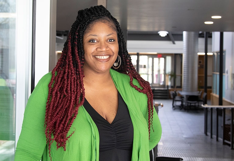 Talia Jackson, social work alum