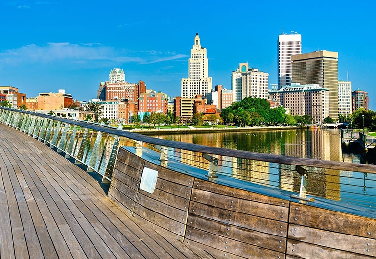 Providence, RI pedestrian bridge
