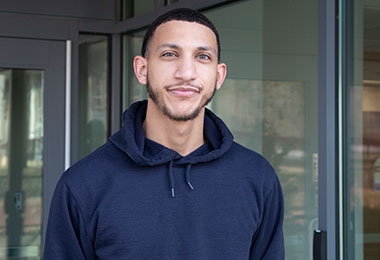 Transfer student Frederick Torres