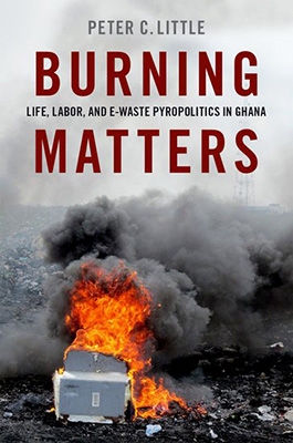 "Burning Matters" book cover by Dr. Peter Little