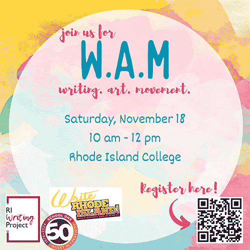 W.A.M. flyer graphic
