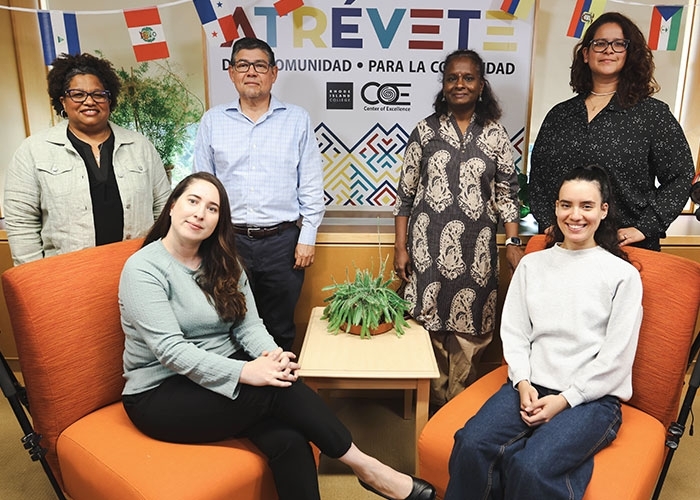 Atrevete Center of Excellence logo clinicians, actors, and faculty