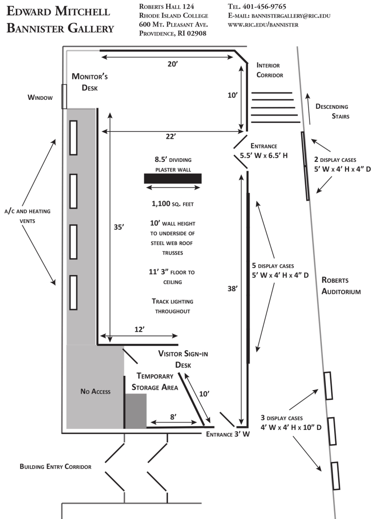 Bannister Gallery Floor Plan