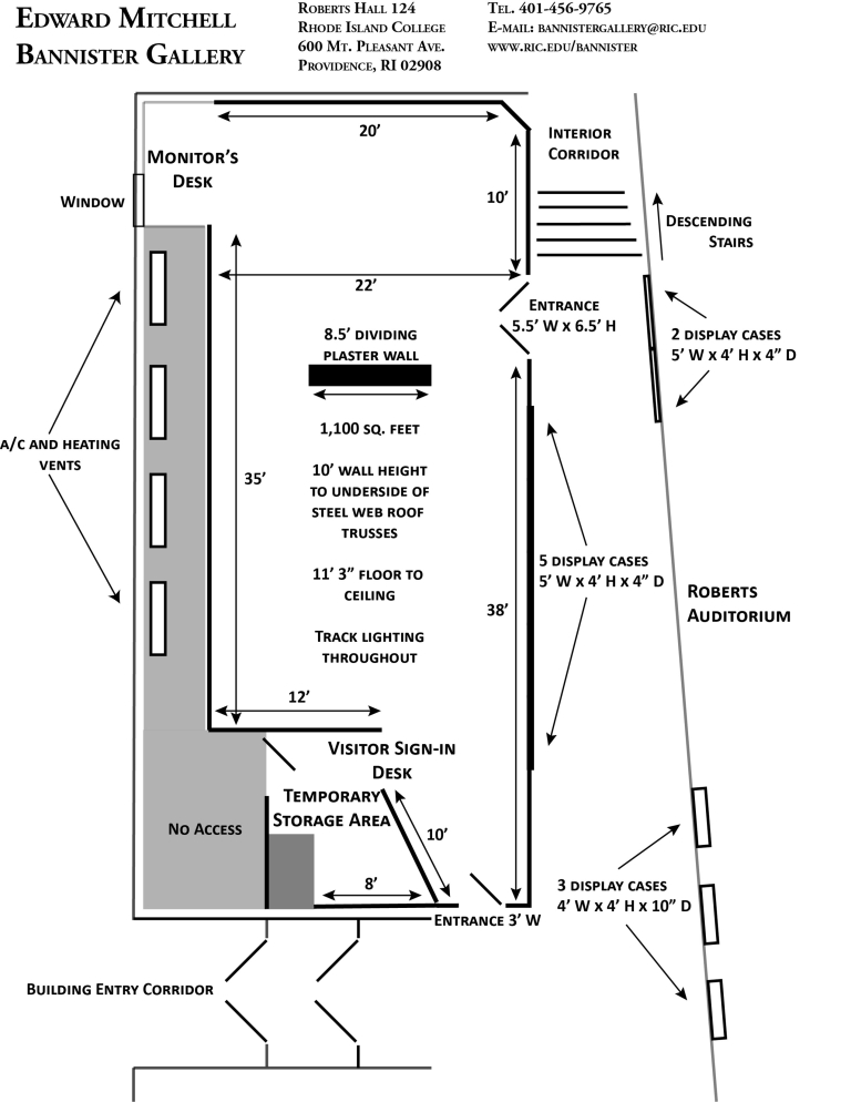 Bannister Gallery Floor Plan