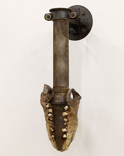 Sculpture titled "Oral," by Alex Tum