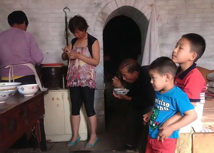 Liping Zhang's grandparents' home in China