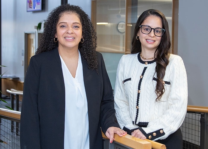 Joise Carzon and Estrellita Moronta