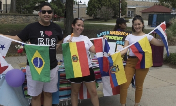 Latin American Student Organization students
