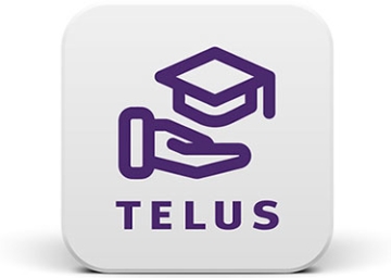 TELUS Health student support logo