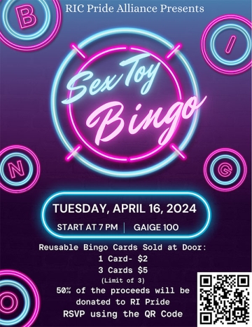 Sex Toy Bingo promotional poster
