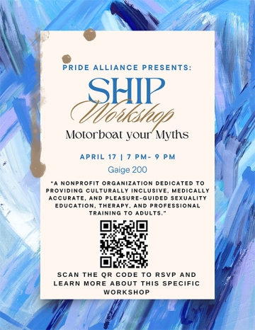 Ship Workshop: Motorboat Your Myths - Pride Week event
