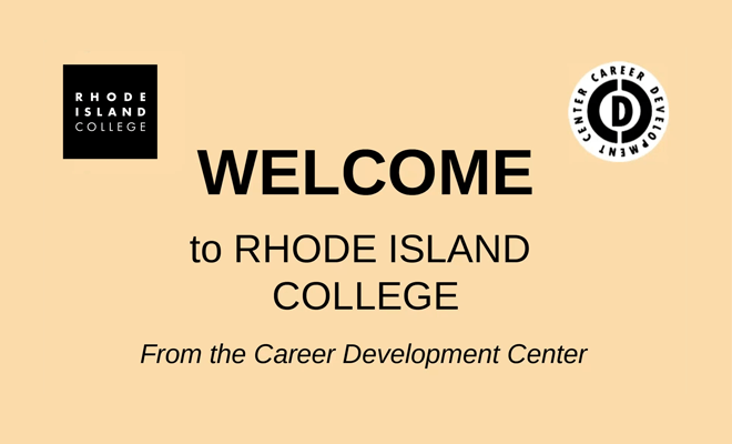Welcome from the Career Development Center