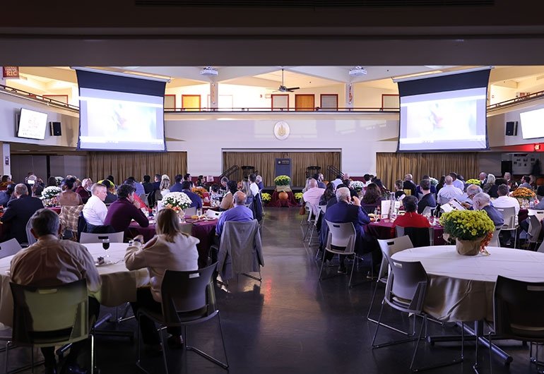 Donovan Dining Center holding an event