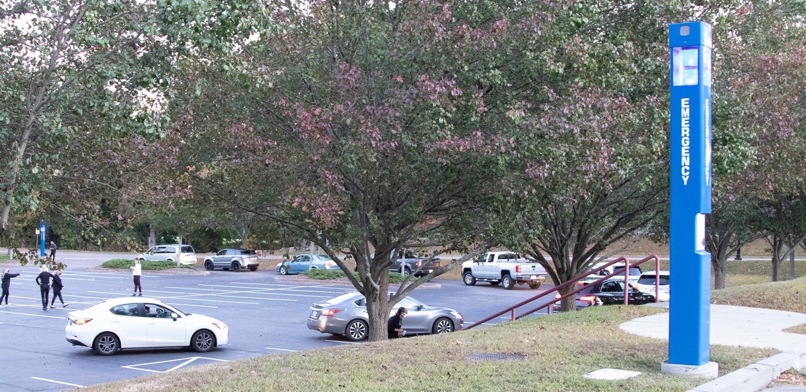 Blue Light Emergency Phones Rhode Island College