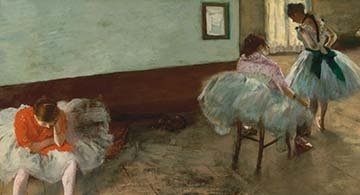 Edgar Degas the_dance_lesson