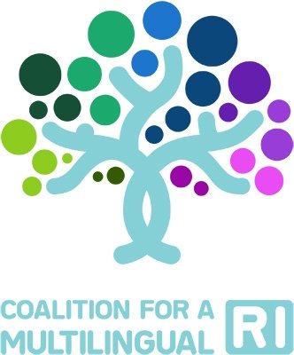 Logo for Coalition for a Multilingual RI