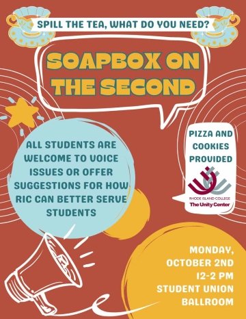 Soapbox on the second flyer