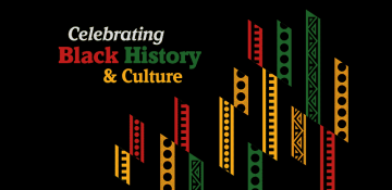 celebrating black history and culture banner graphic