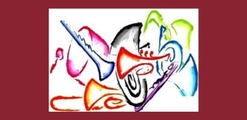 colorful instrument illustration