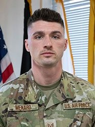 Jonathan Menard, military student, and BPS student