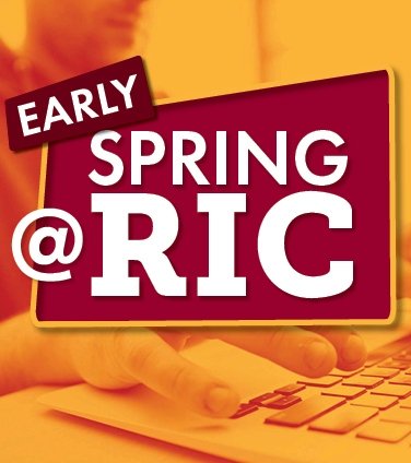 Early spring at RIC promotional graphic