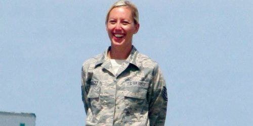 Rhode Island Air National Guard Captain Joanne Barrett