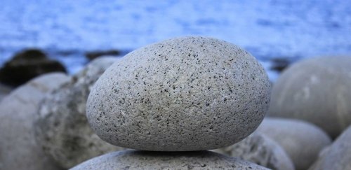 sea sand rock shore pebble