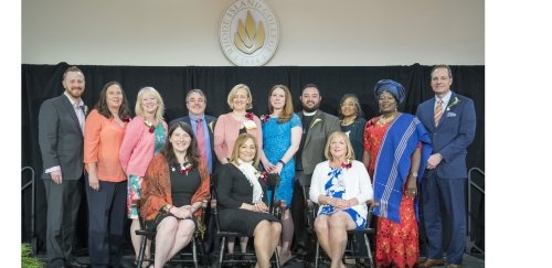 2019 Alumni Award recipients group photo