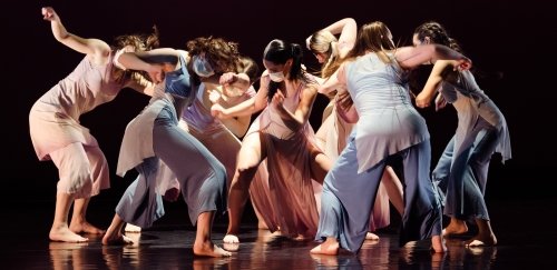 RIC Dance Company group at a performance