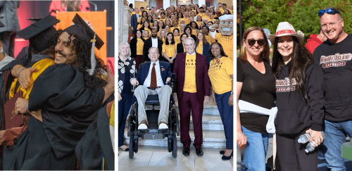 RIC Collage of alumni moments