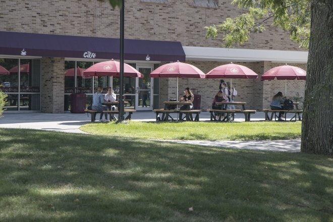 Exterior Student Union Cafe