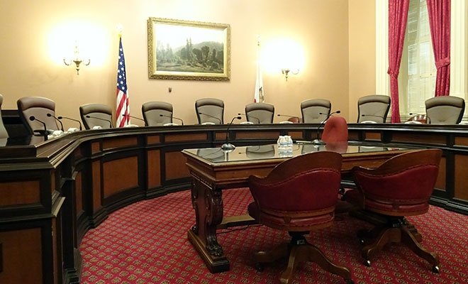 Political board room