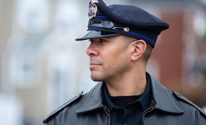 Josh Brown, police officer in uniform