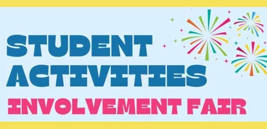 Student Activities Involvement Fair graphic images