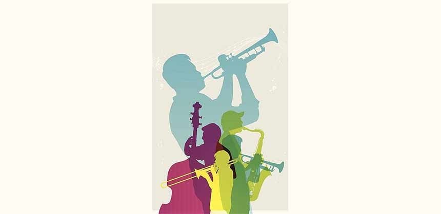 jazz ensemble graphic