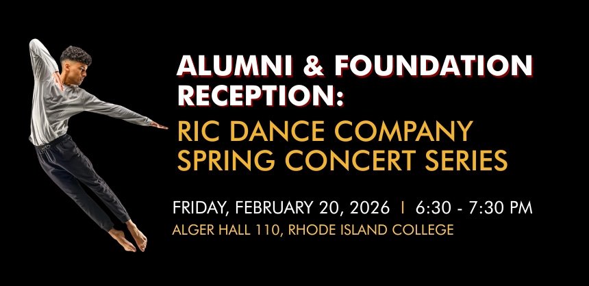 Alumni & Foundation Dance Reception - young male dancer in flight