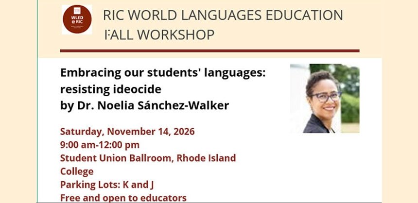 World Languages Education Fall Workshop