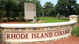 Rhode Island College entrance